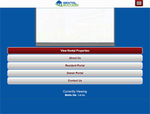 Tablet Screenshot of elpasopropertymanagement.com